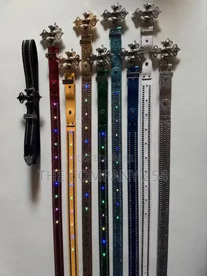Chrome Hearts B.B Bb Simone Iced Belts Unisex Original High End Legit