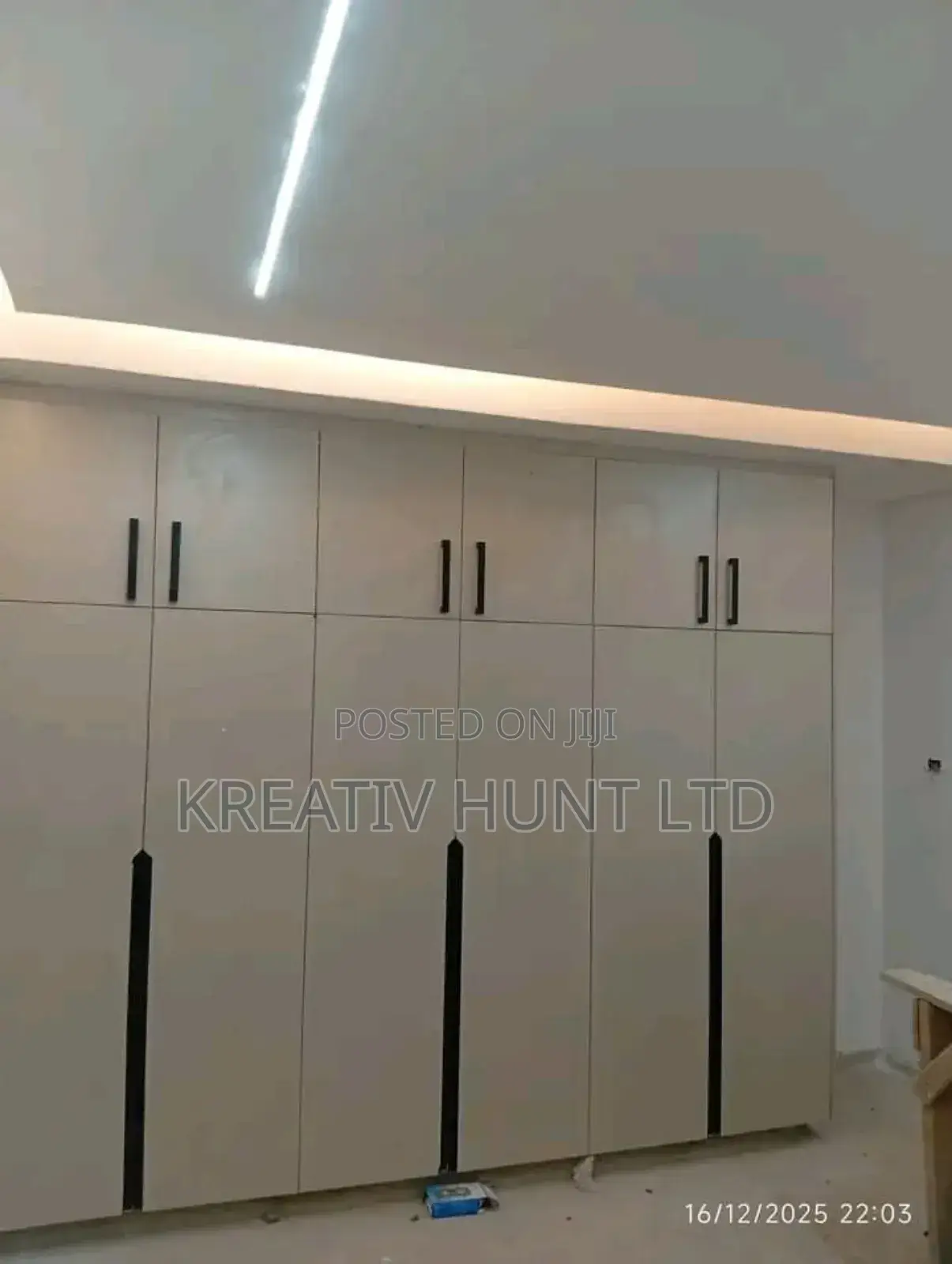 Cabinetry and Gypsum Ceiling