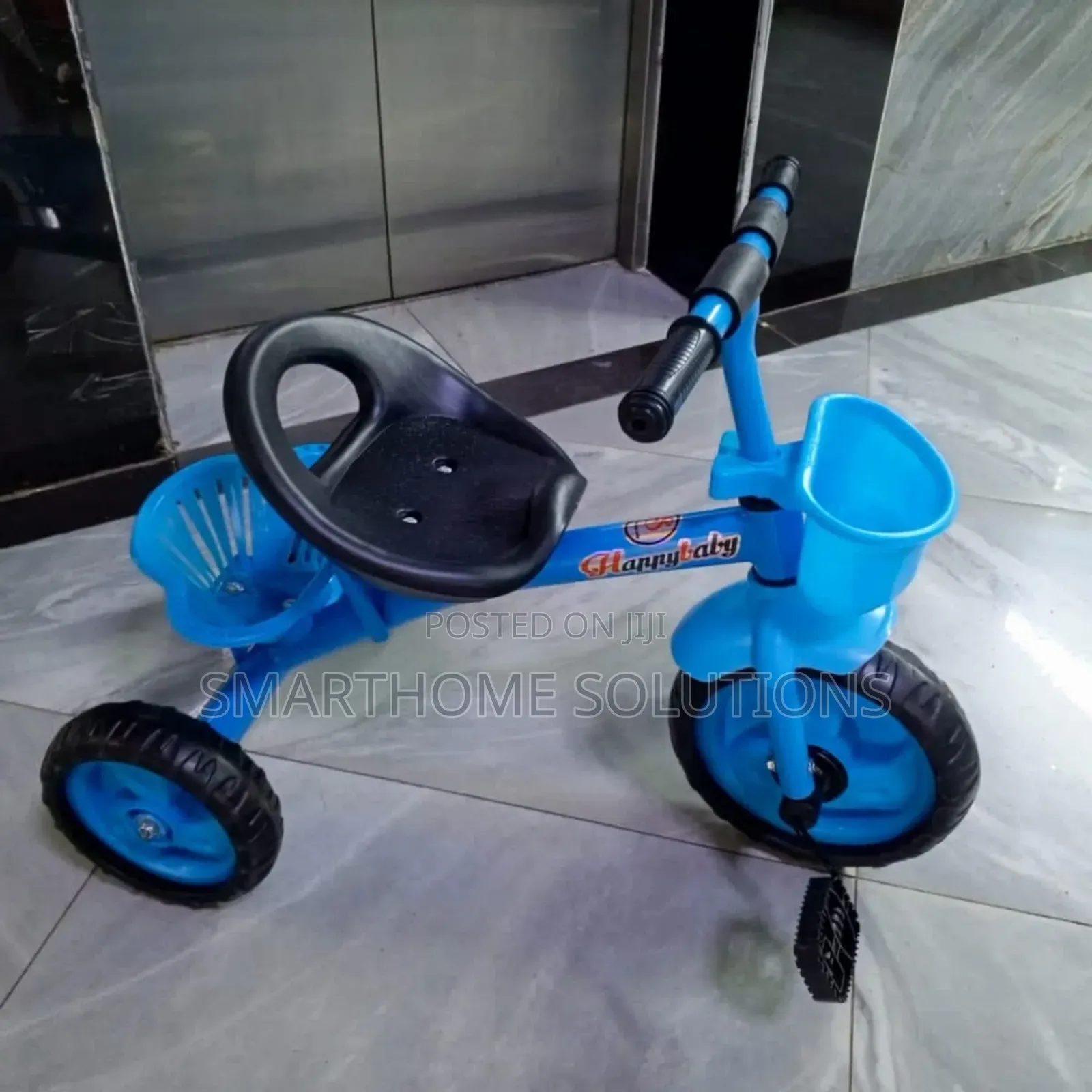 Tricycle Multicolored For Kids(Available In Pink,Blue,Red)