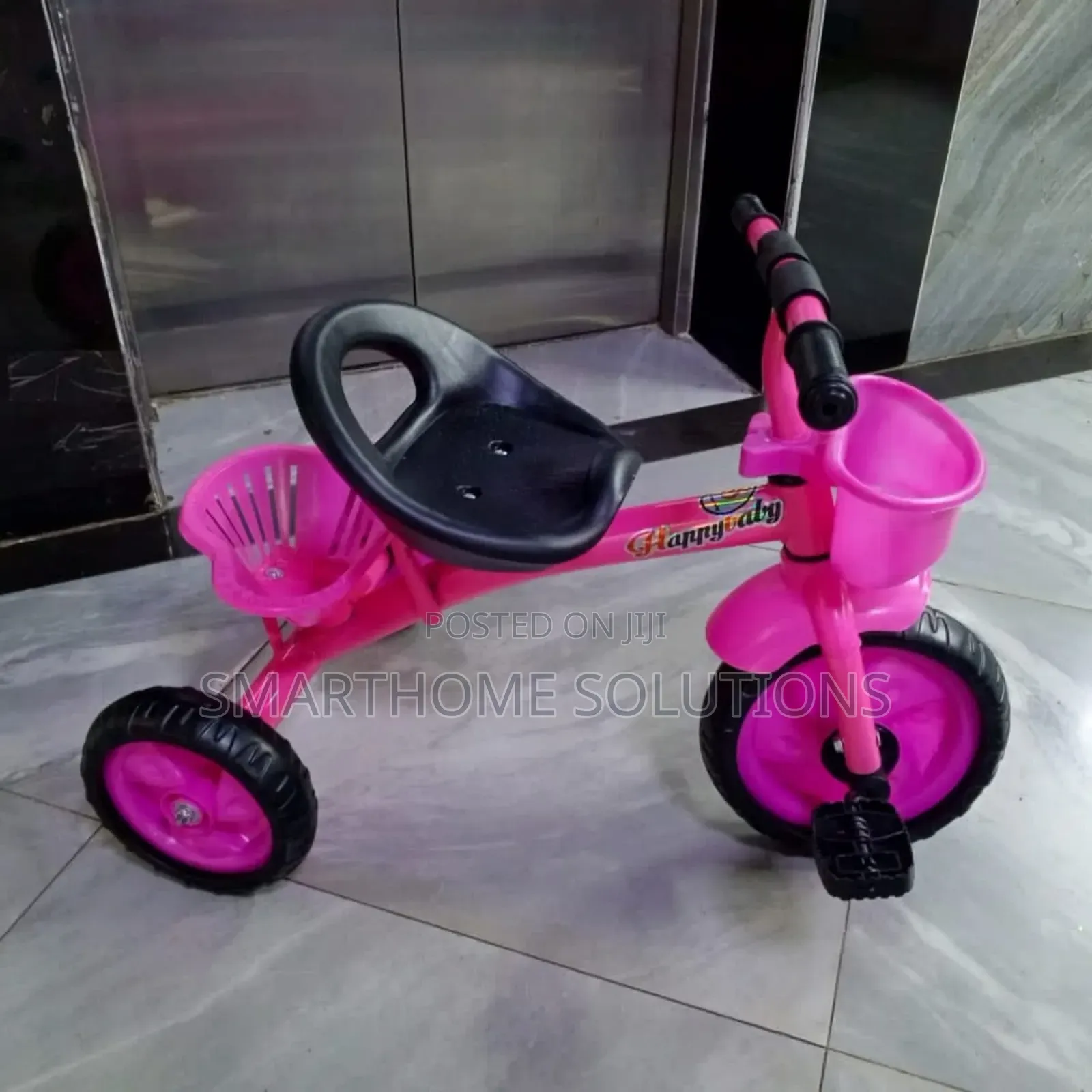 Tricycle Kids Bike With Basket