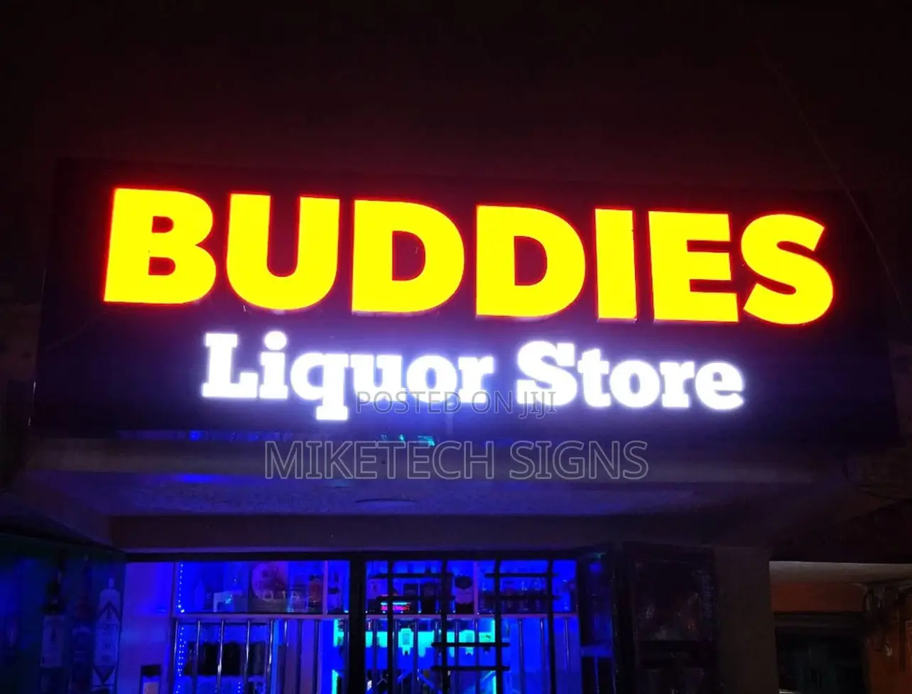 3d/Backlit Sign