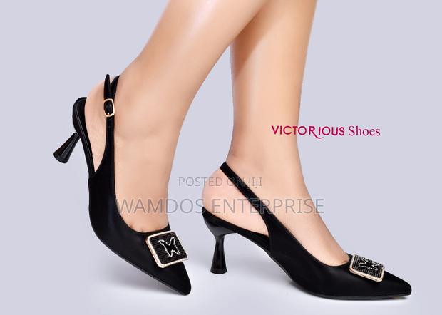 Classic Pointed Slingback Heels – Office Dinner Wear - thumbnail 2