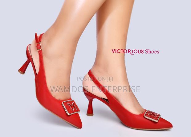 Classic Pointed Slingback Heels – Office Dinner Wear - thumbnail 3