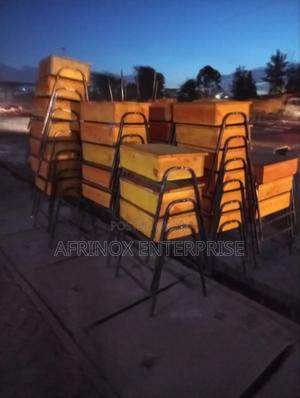 School Locker and Chair, - main view