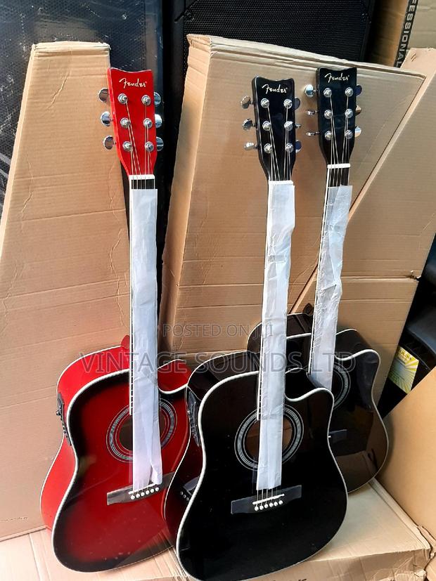 Fender Semi Acoustic Box Guitar Size Full - main view