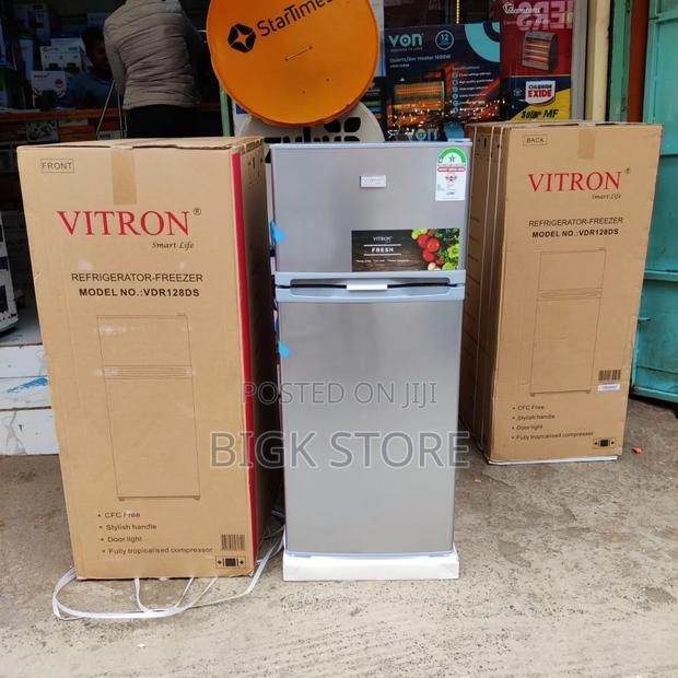 Vitron 125litres Fridge, Double Door