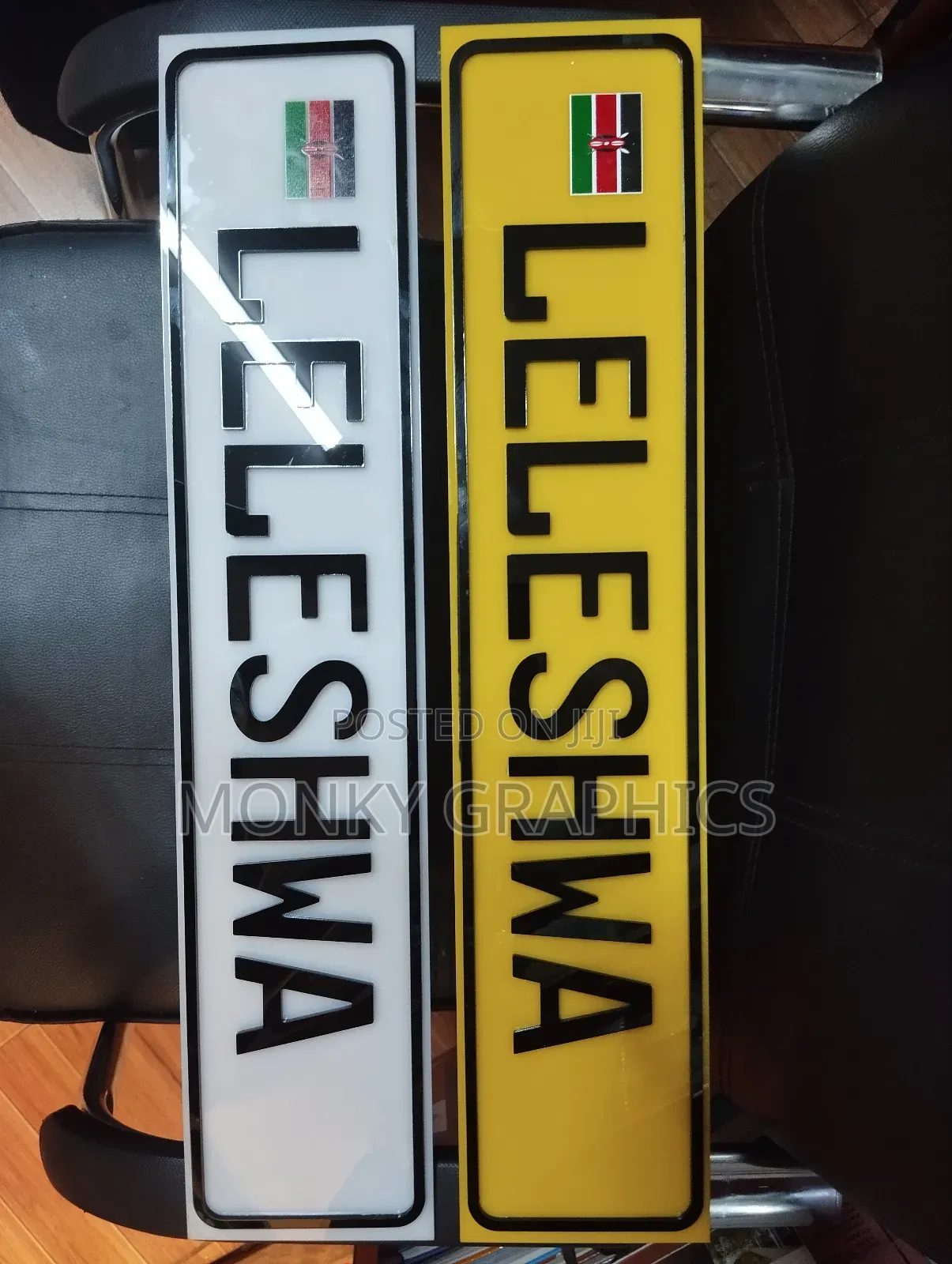 Customized 2d Perspex Nameplate/Numberplates