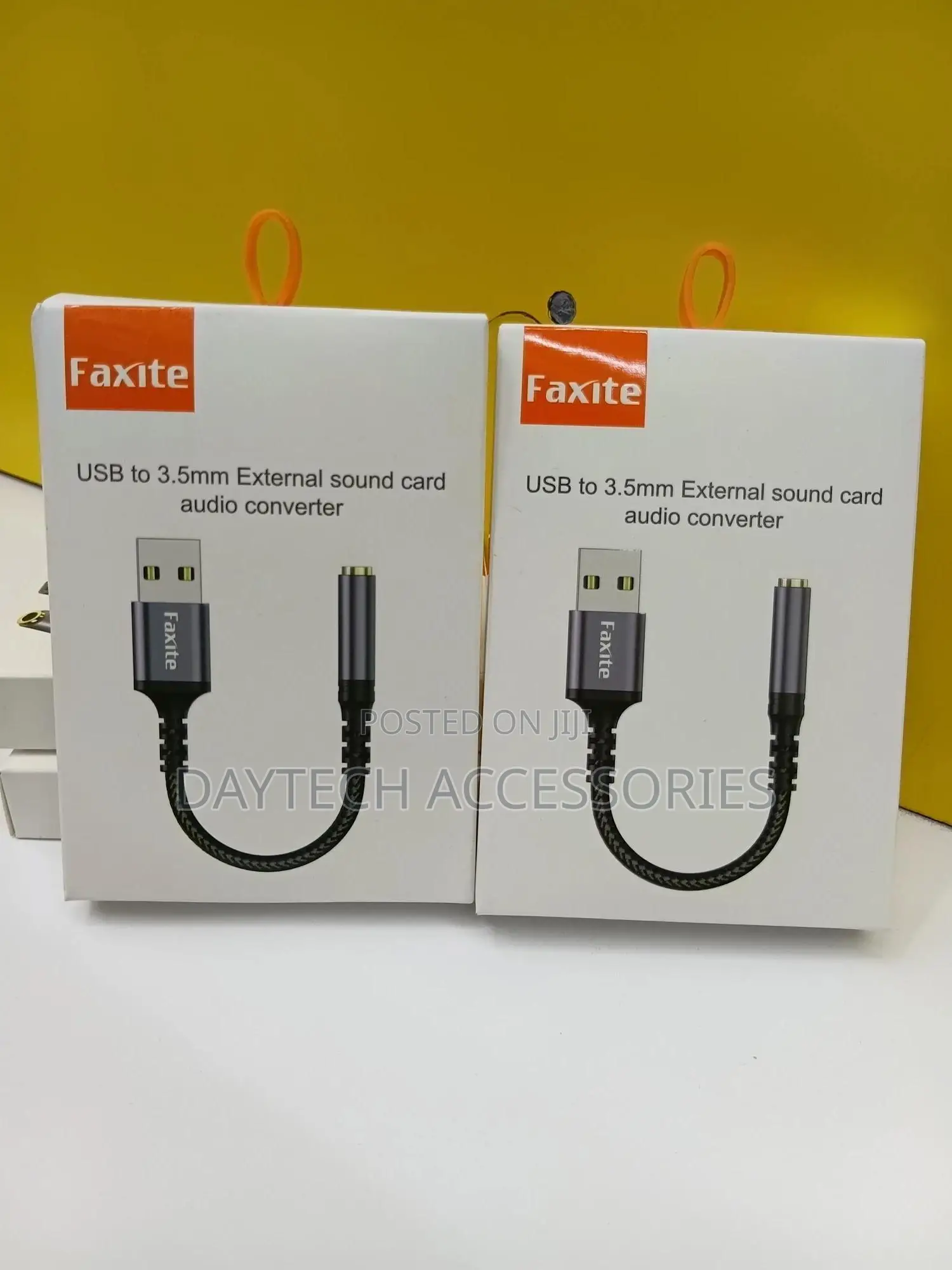 Usb to 3.5mm Jack Audio Adapter - Black