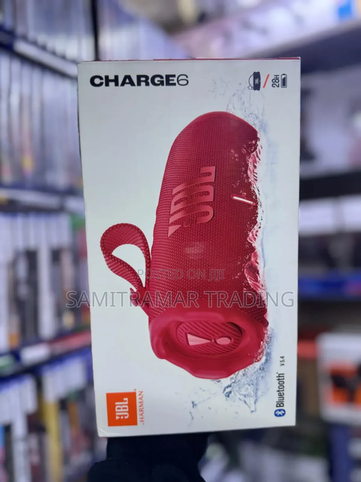 JBL Charge 6 Bluetooth Portable Speaker