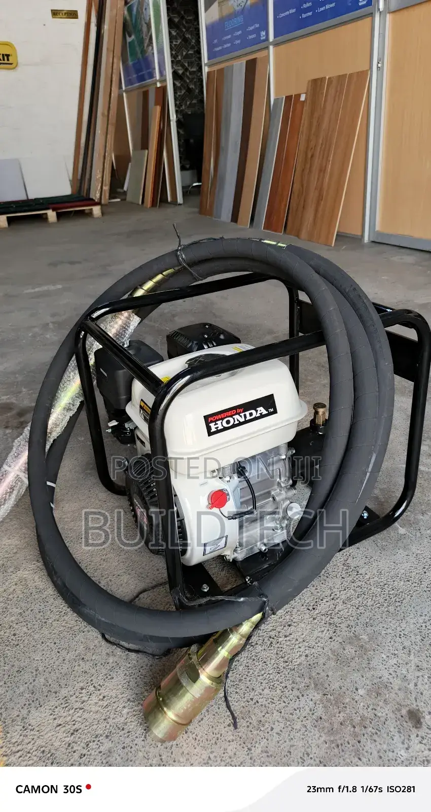 Honda Gp160 Concrete Poker