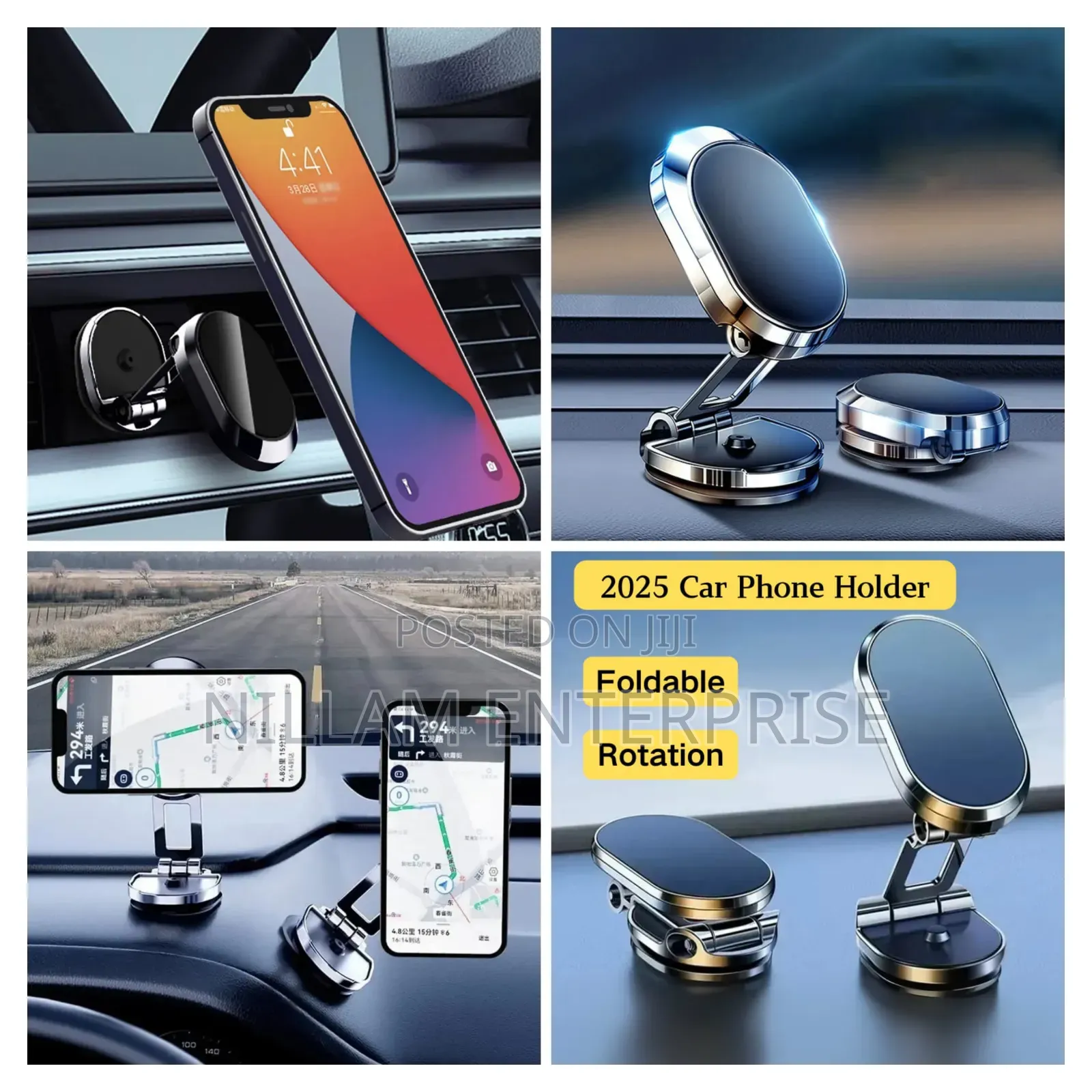 360° Rotating Magnetic Phone Holder
