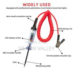 Car Truck Voltage Circuit Tester 3v-48v Tools Car Probe Test Pen