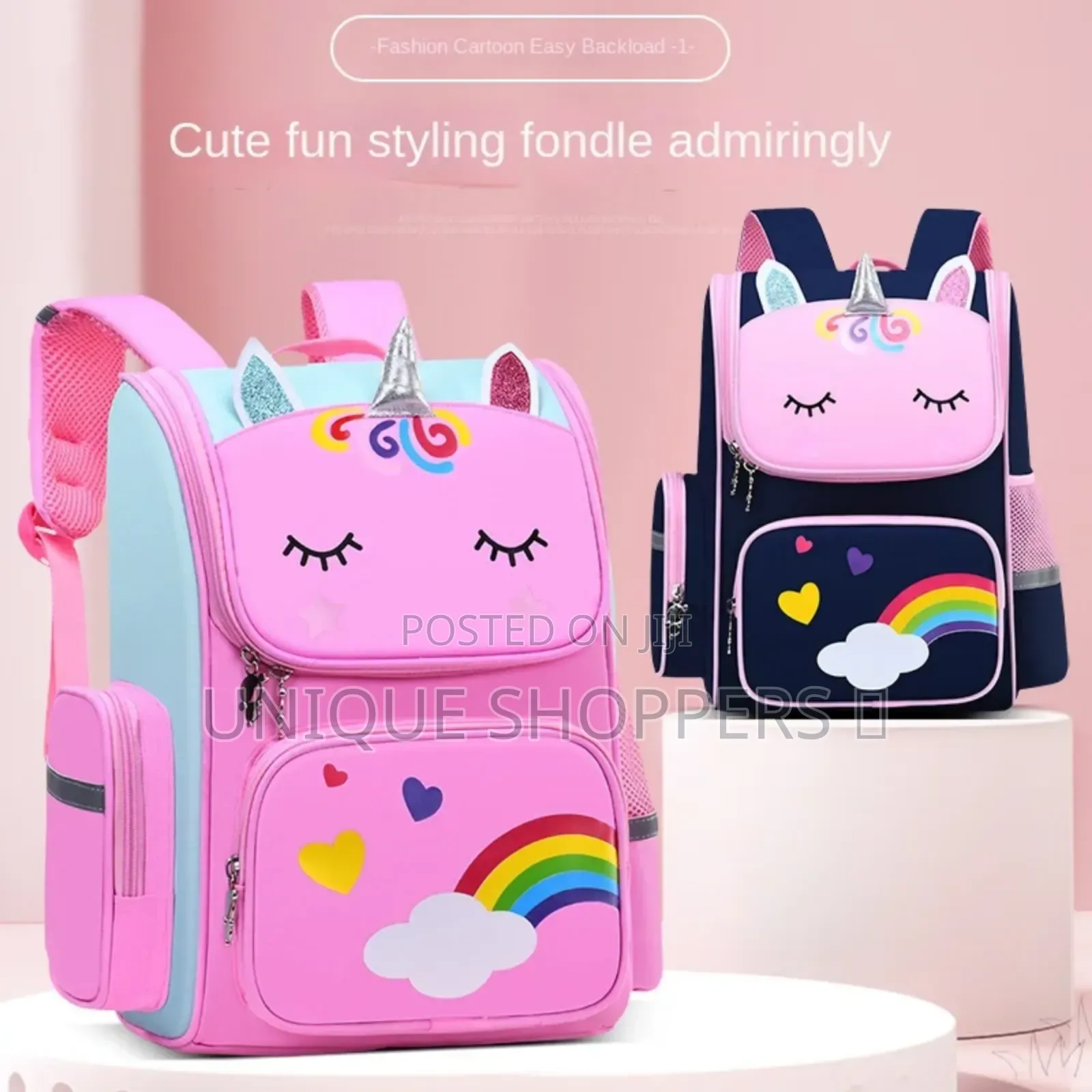 *Big Size Unicorn School Bags