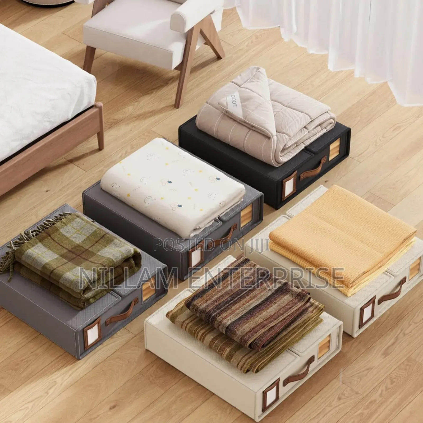 Stackable Fabric Closet Storage