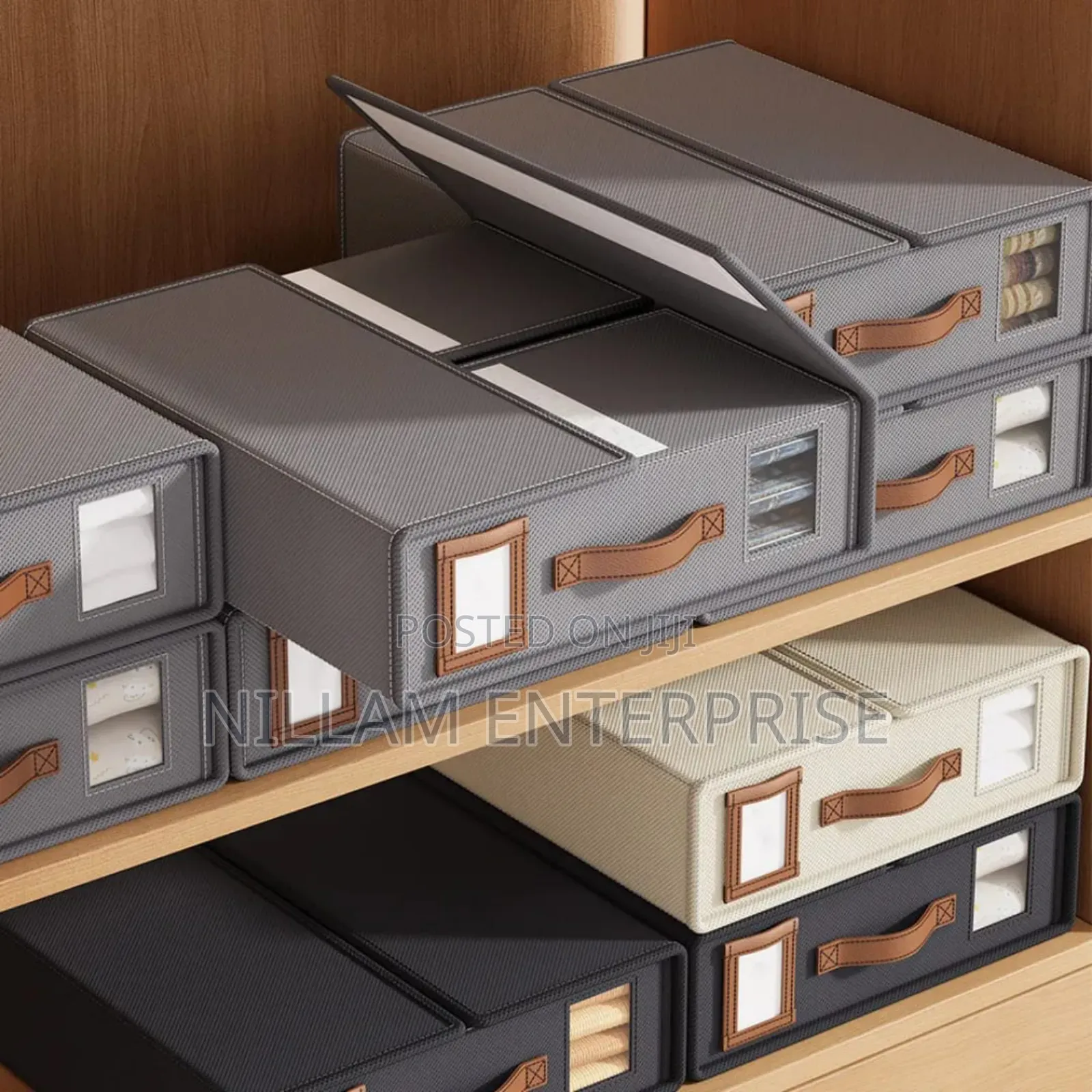 Stackable Fabric Closet Storage