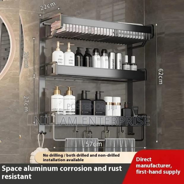 *3 Tier Bathroom Rack/Organizer - thumbnail 2