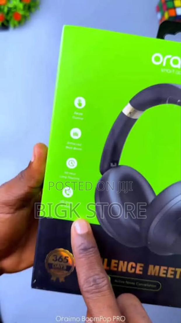 Oraimo Boompop N Ohp-915n 65hrs Noise Cancellation Wireless Headphones