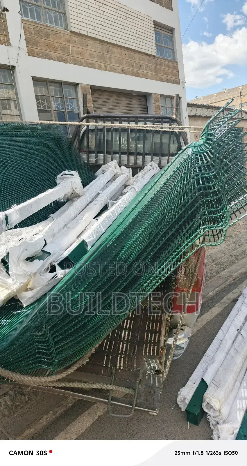 Security Fence 2.4 MTRS Heights