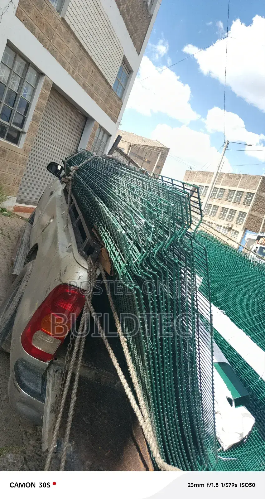 Security Fence 2.4 MTRS Heights
