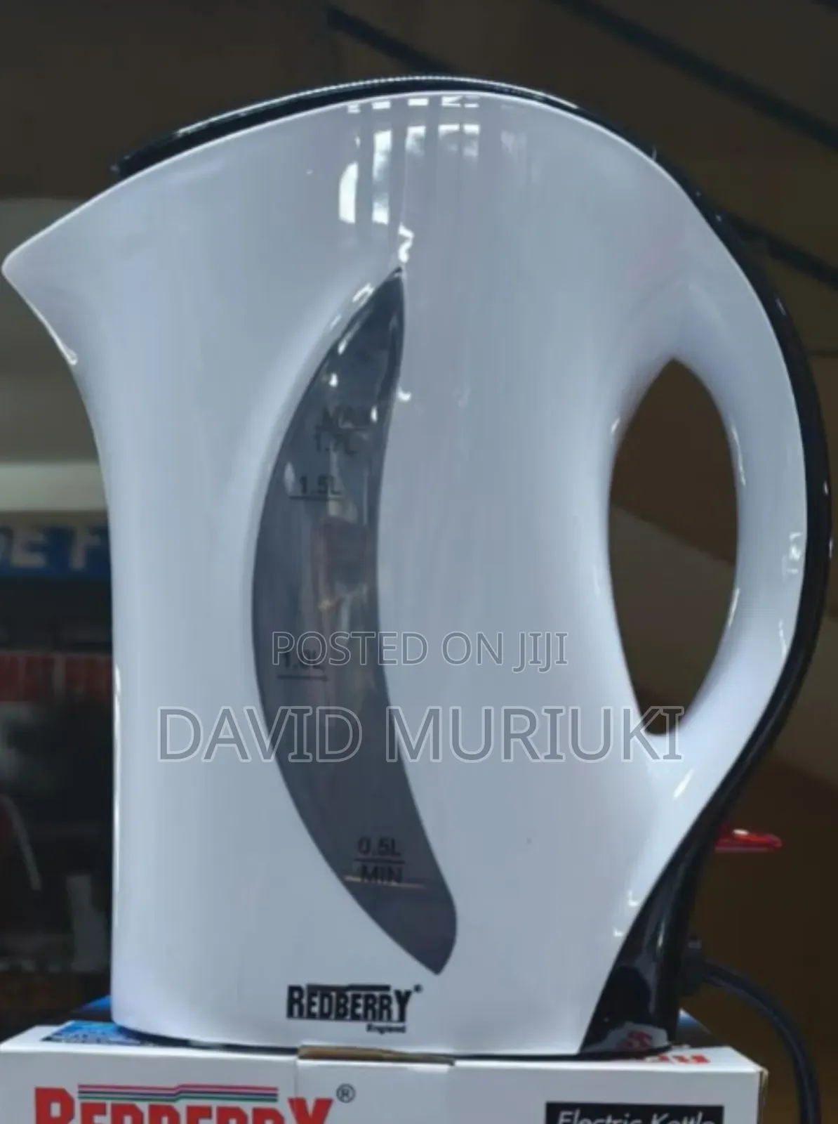 Redberry 1.7 LTRS Electric Kettle 
Available