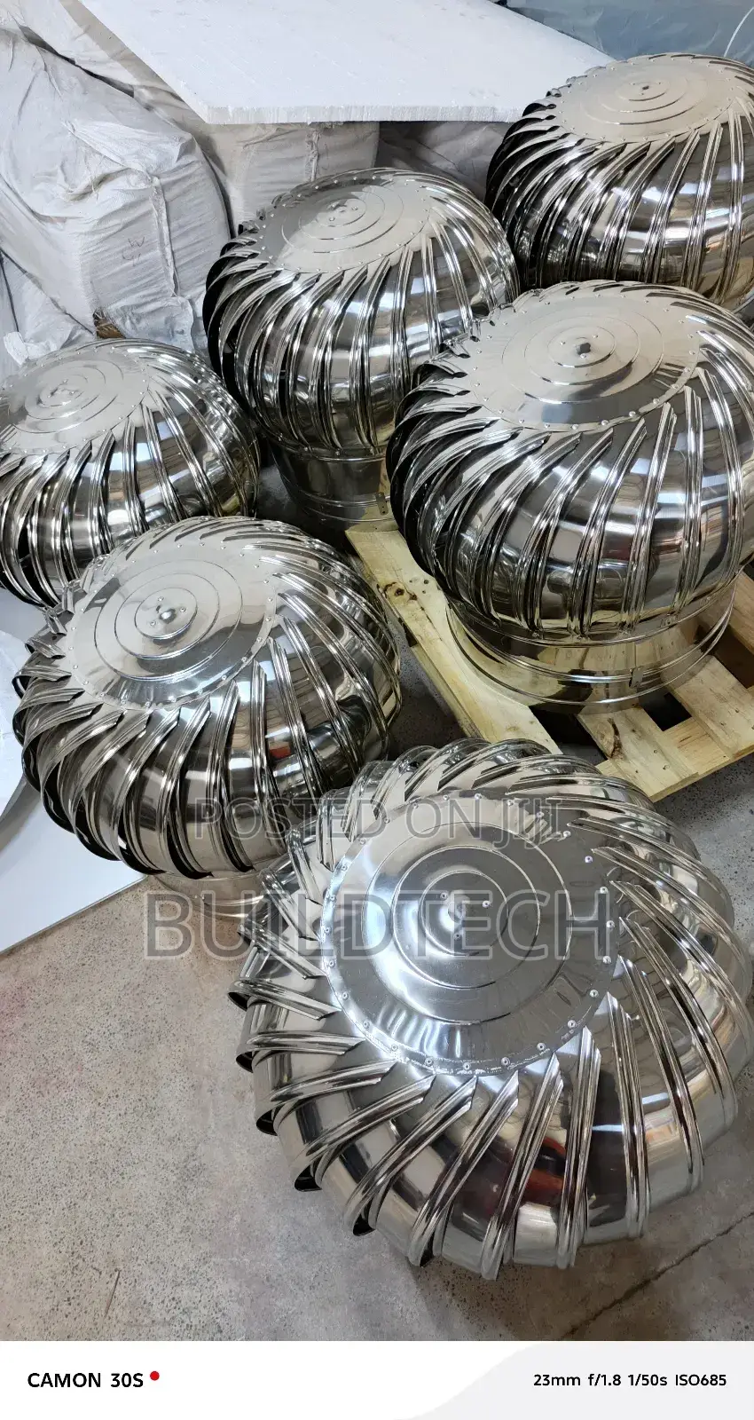 Industrial 600mm Air Vent