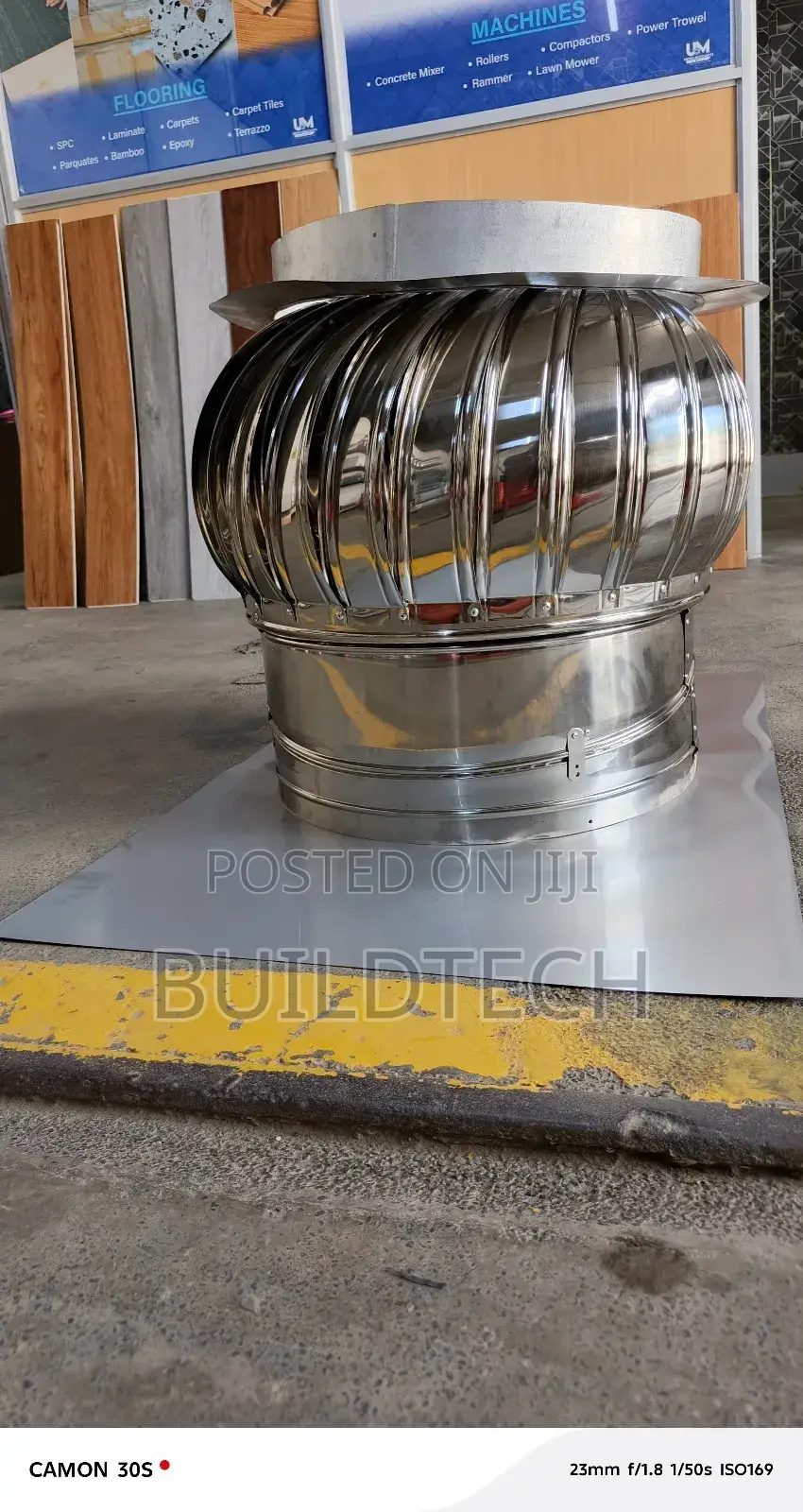 High Flow 600mm Cyclone Vent