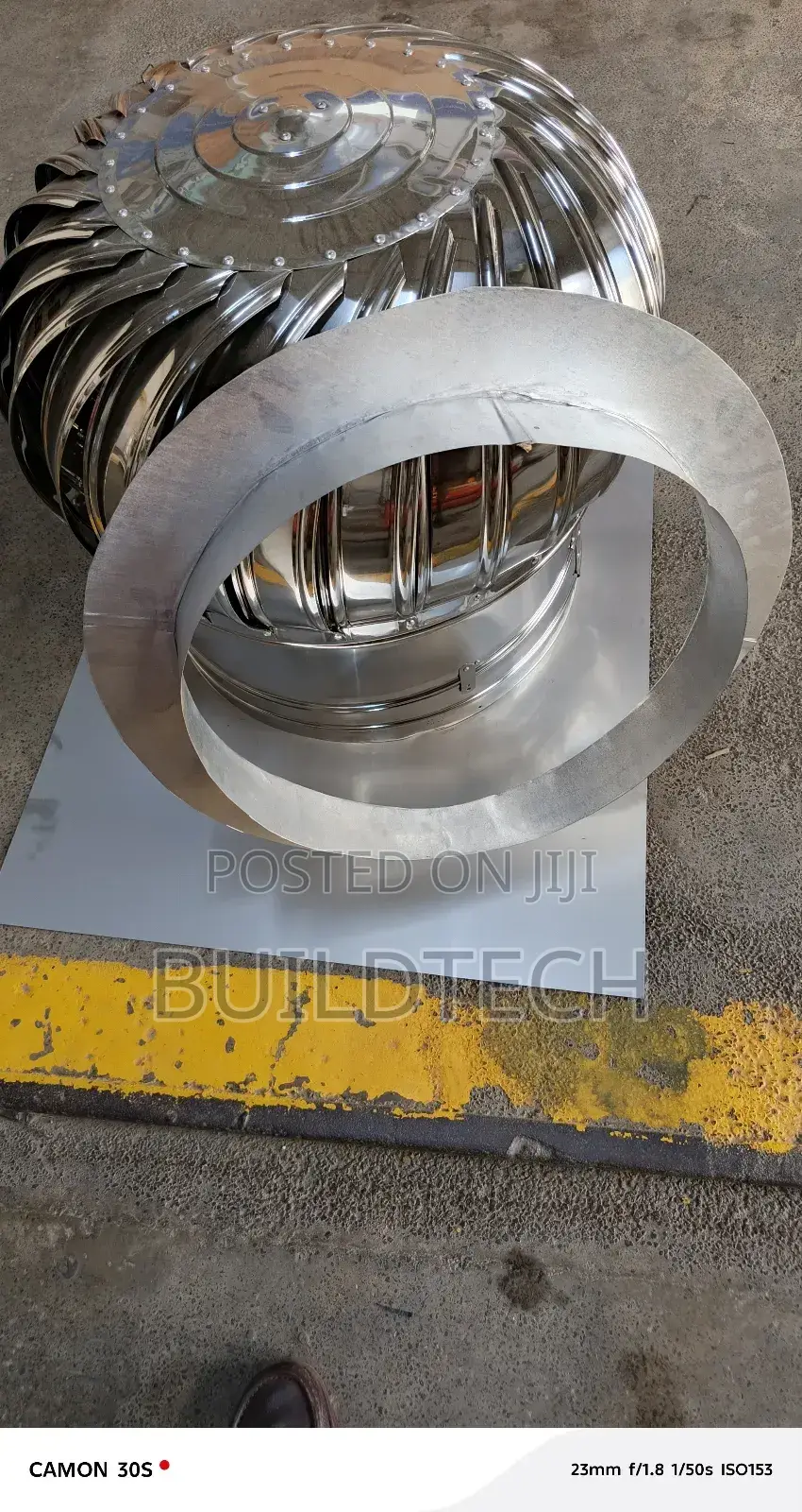 600mm Wind Driven Ventilator