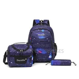 3in1 Durable Galaxy School Bag - thumbnail 2