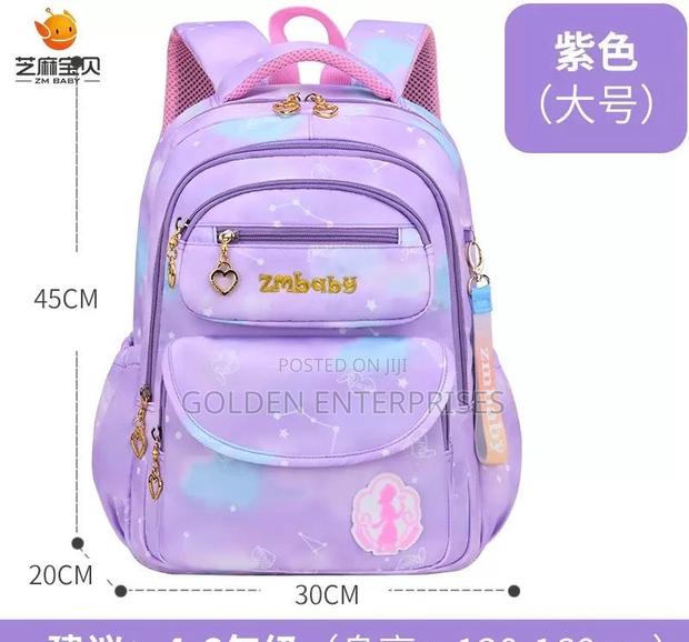 Purple Zmbaby School Bag Pp1-Grade 2 - main view