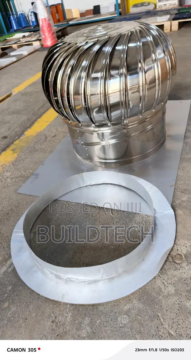 Wind Driven Air Cyclone - main view