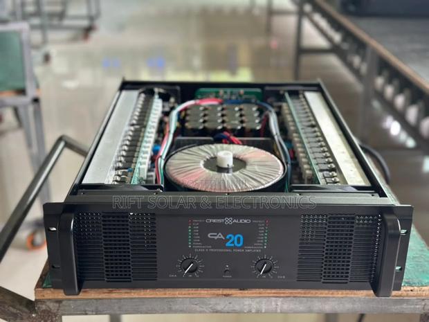 Long Press Crest Audio Ca 20 Original Power Amplifier - main view