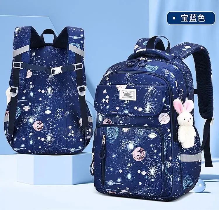 Blue Zvbaby School Bag Grade 1-6