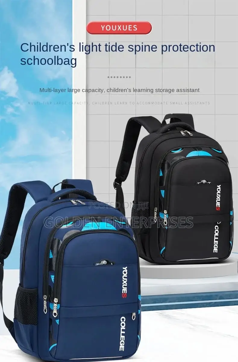Unisex Quality School Bag Grade 1-6
