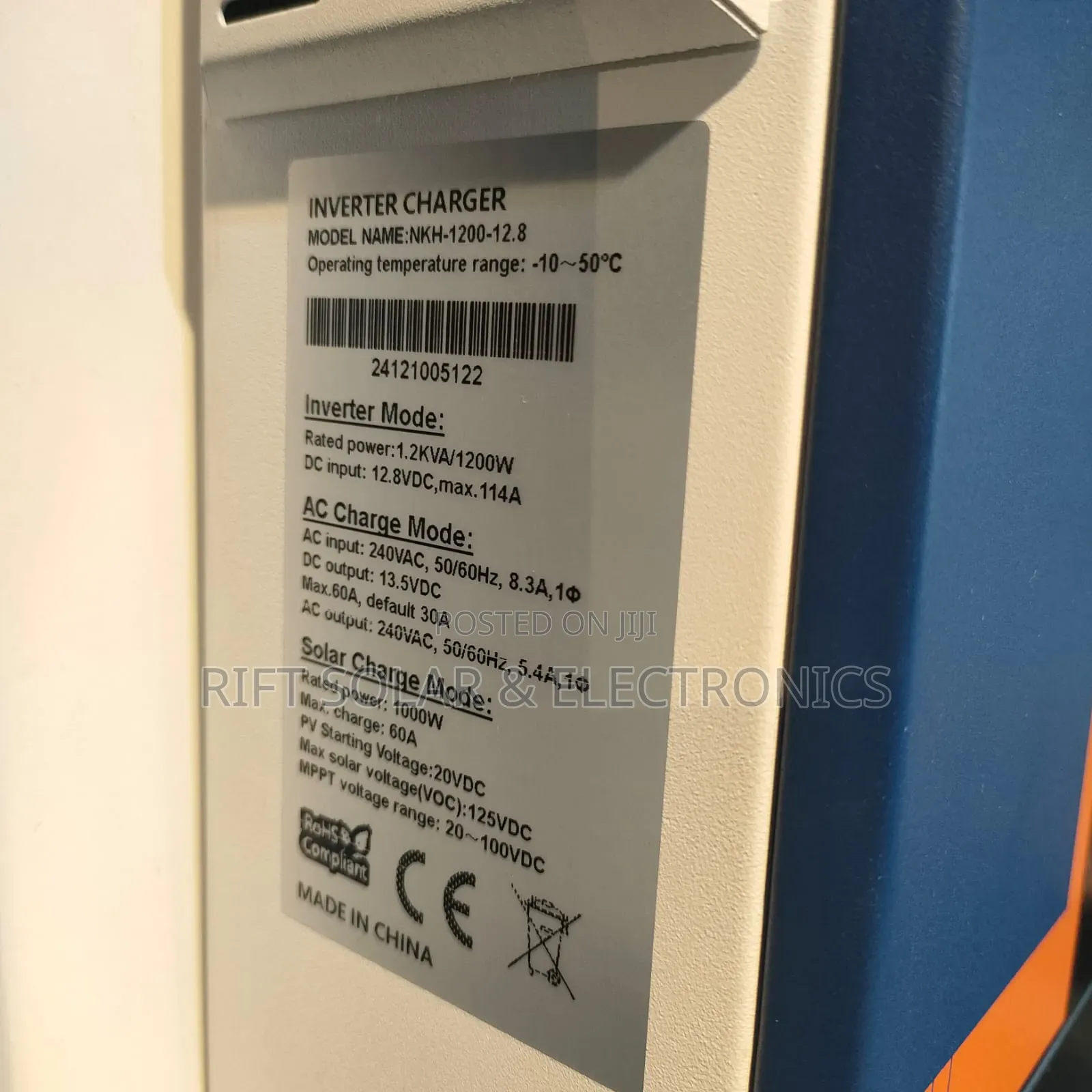 Home Solution 550w Solar - 100ah Lithium Battery -1.2kva MPPT Inverter