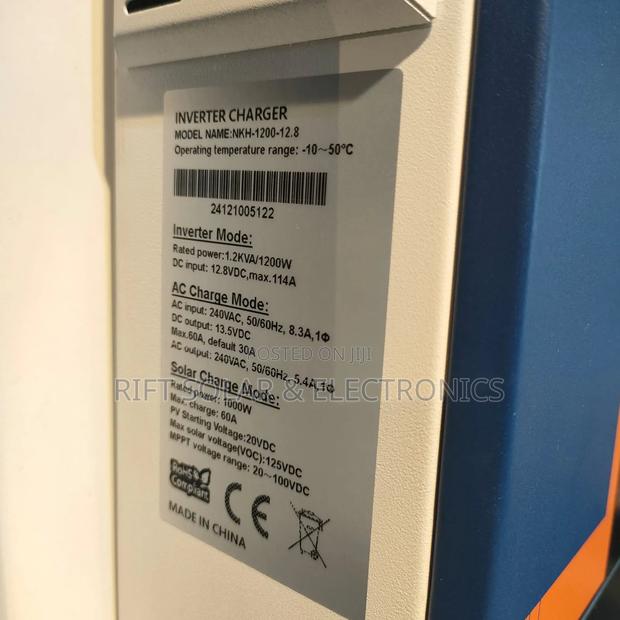 550w Solar - 100ah Lithium Battery - 1.2kva Hybrid Inverter Full Kit - thumbnail 6