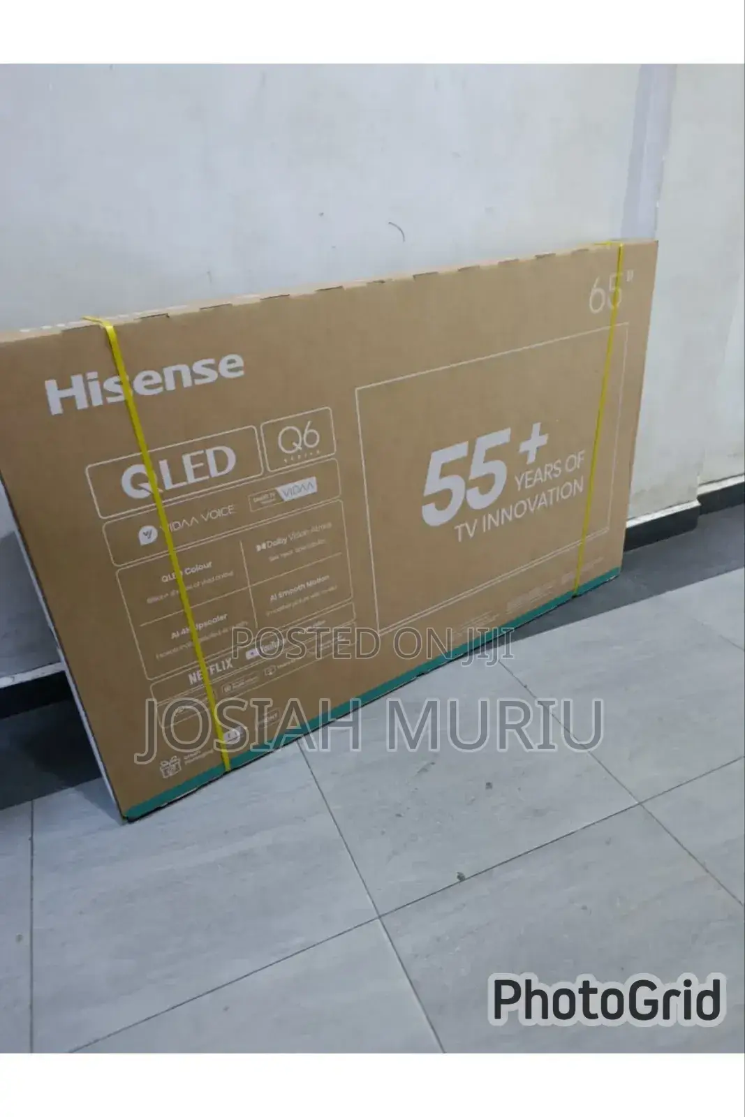 Hisense 65′′ Q6n Qled Smart Vidaa Tv 65q6n