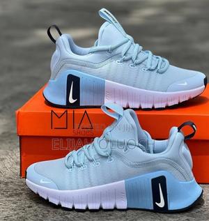 Nike Free Metcon 6 Workout Shoes Light Blue/White - main view
