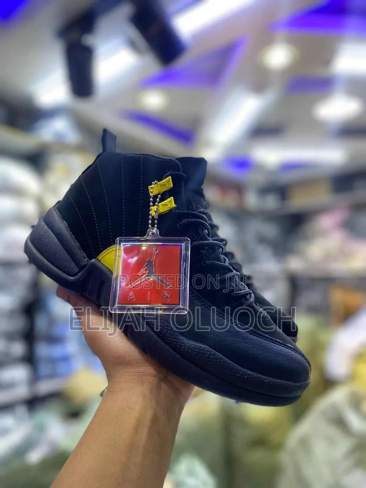 Air Jordan 12 Retro 'Black Taxi' Sneaker
