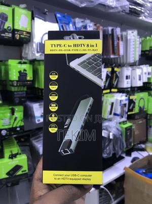 Type-C 8-in-1 Docking Station - Hdmi , 3 Usb Ports, Pd Charging