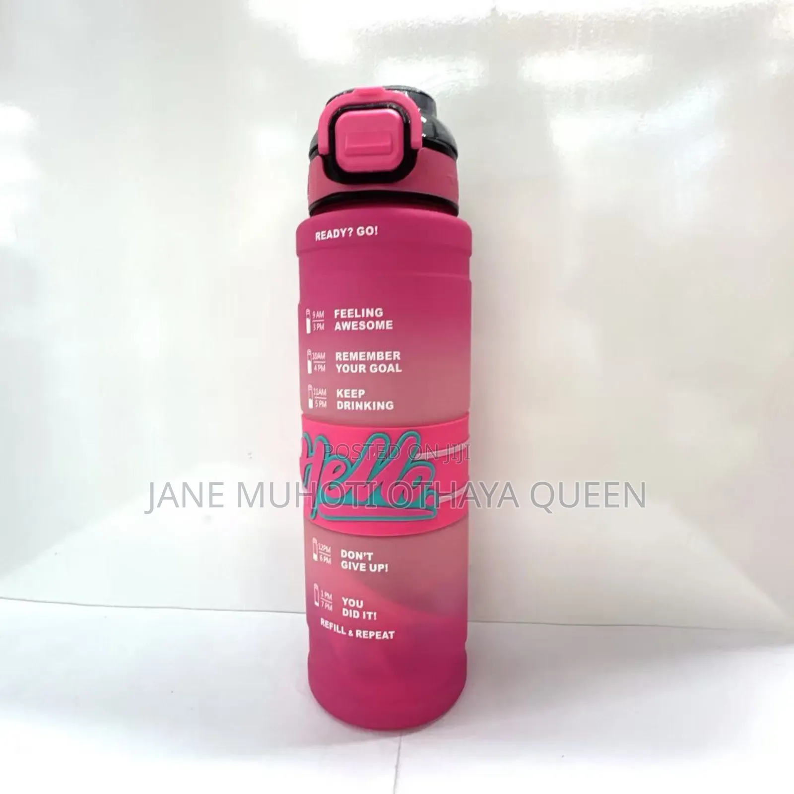 *1000ml Hello Leakproof Bpa Free Drinking Water Bottle