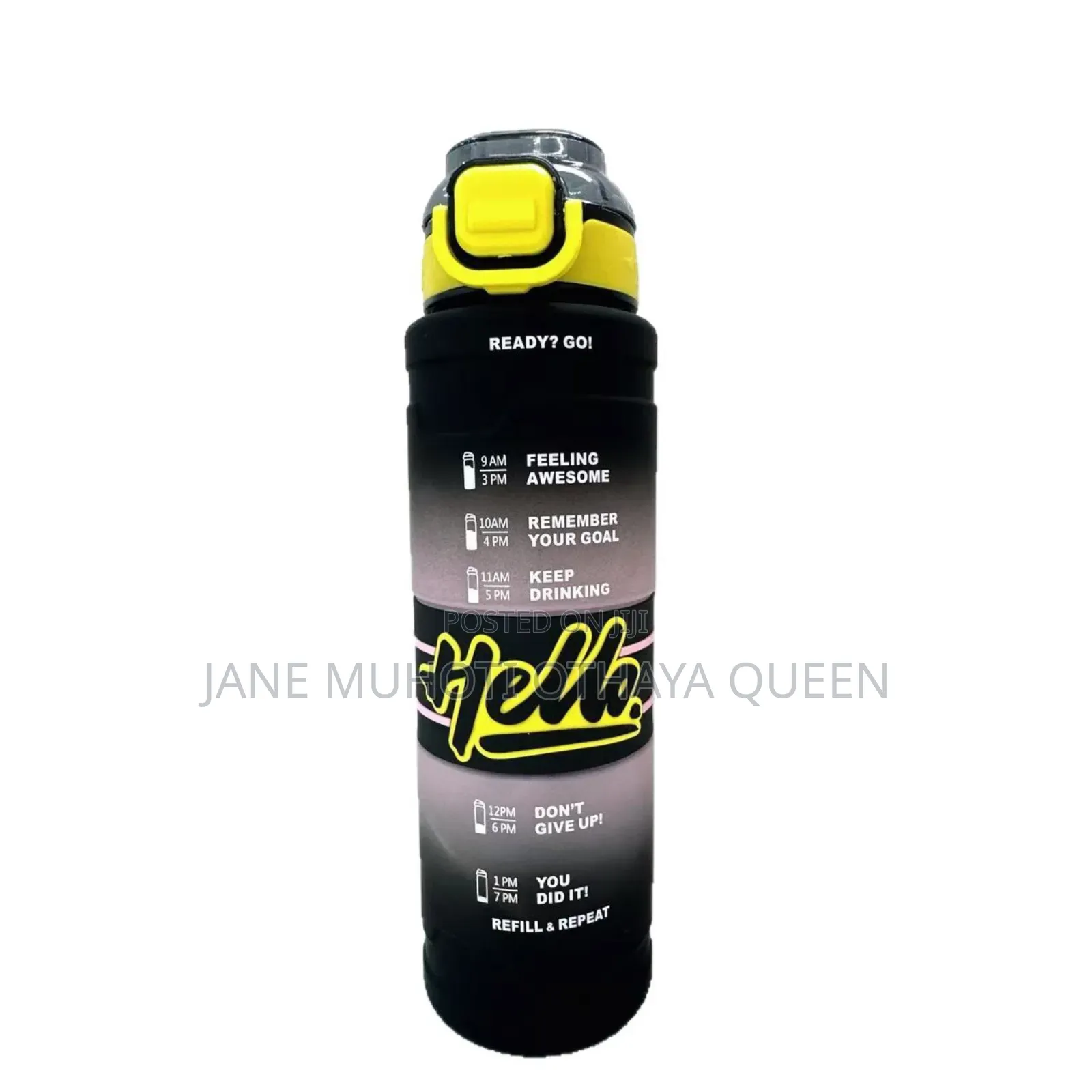 *1000ml Hello Leakproof Bpa Free Drinking Water Bottle