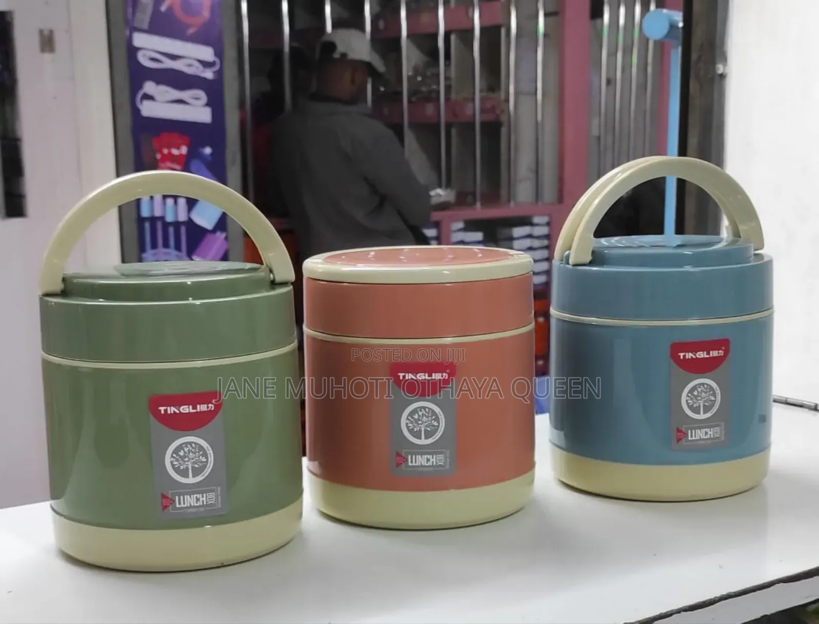 *1.4l Thermoware Double Wall Insulated Lunch Box