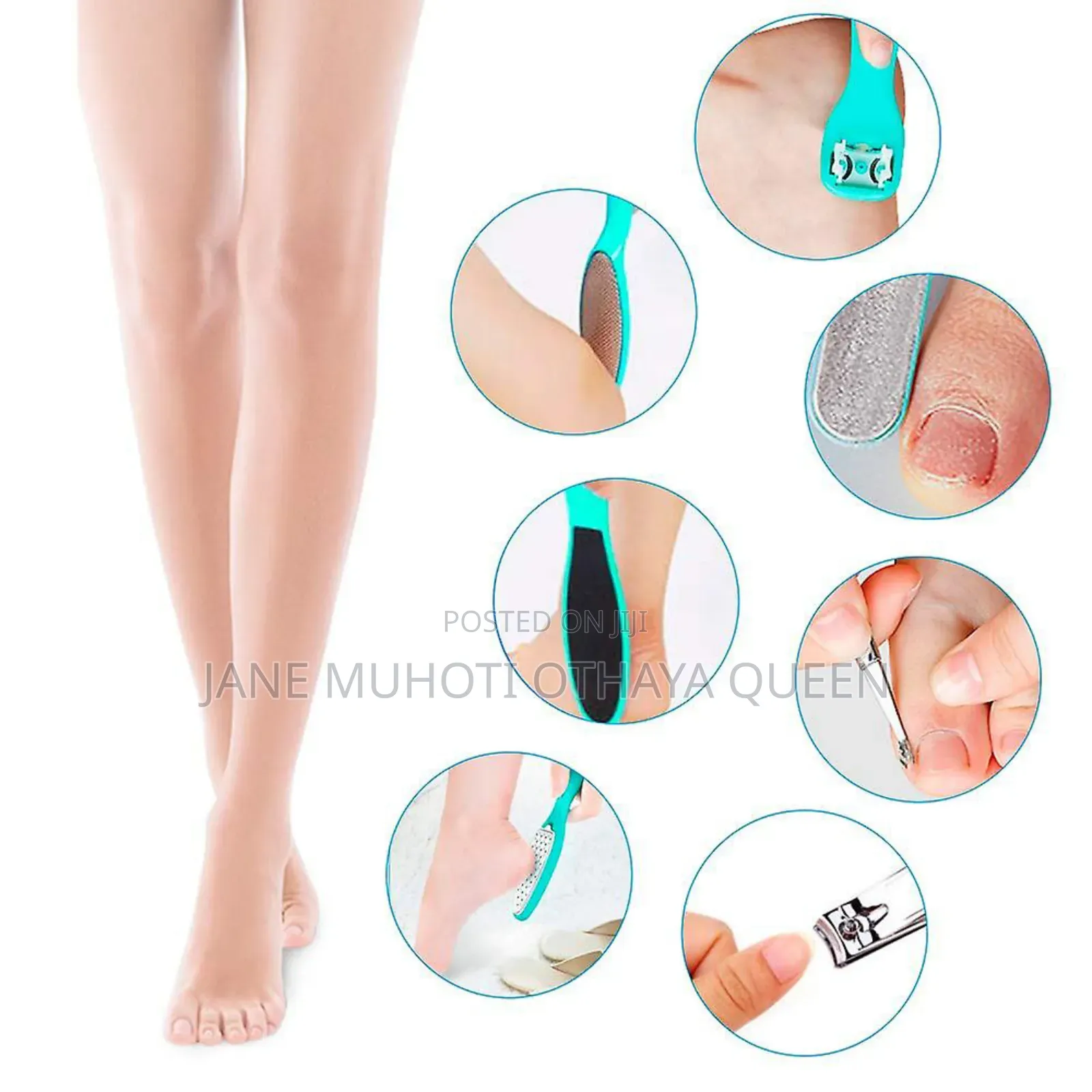 *Stainless Steel Pedicure Kit *