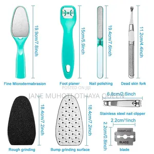 *Stainless Steel Pedicure Kit *