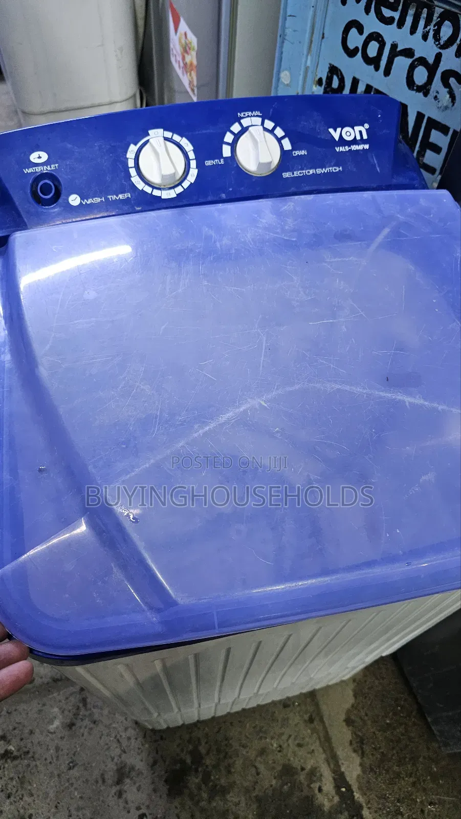 Von 10kg Single Tub Washing Machine