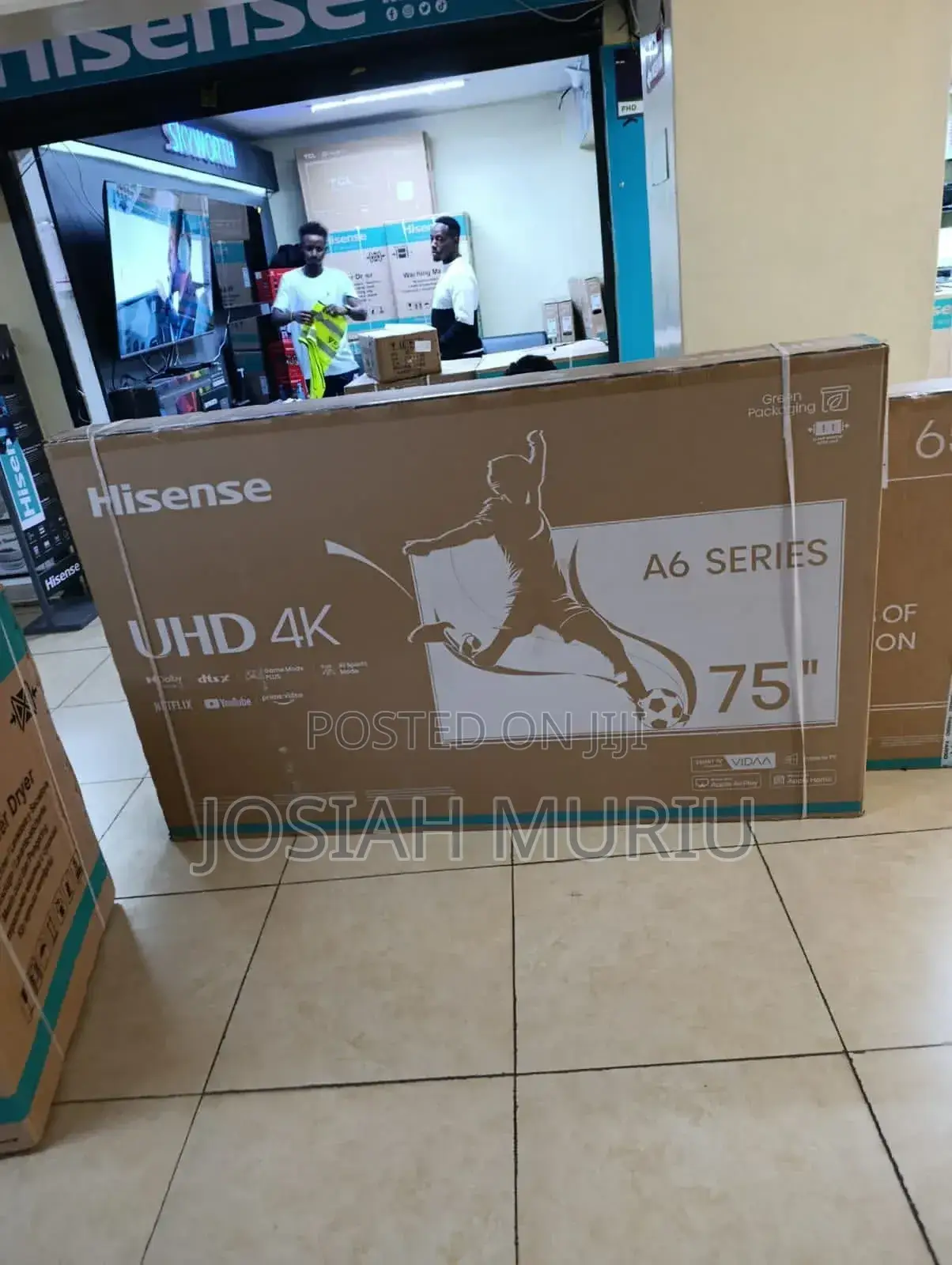 Hisense 75 Inch Smart Uhd Frameless Tv-2025 Model
