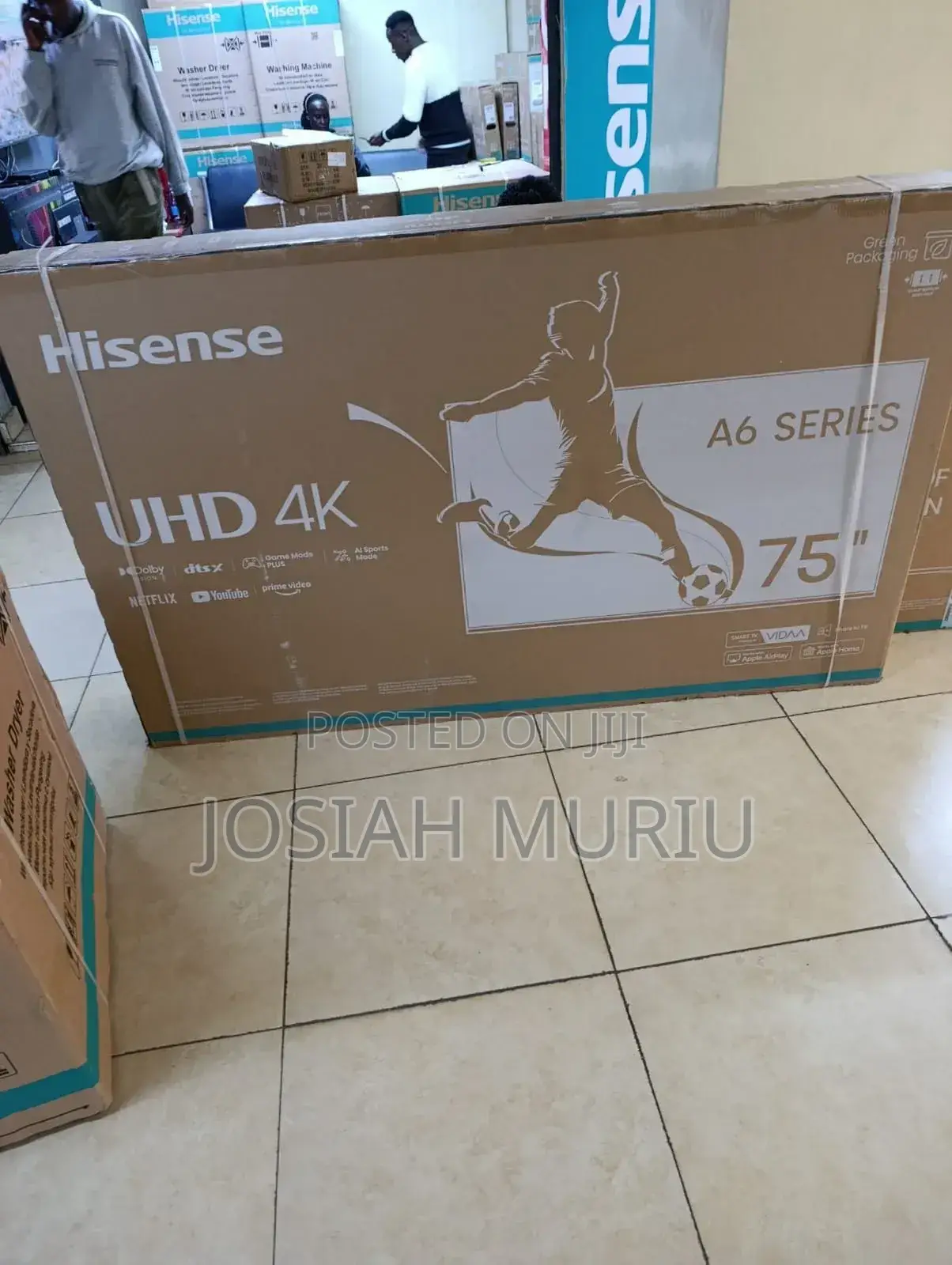 Hisense 75 Inch Smart Uhd Frameless Tv-2025 Model