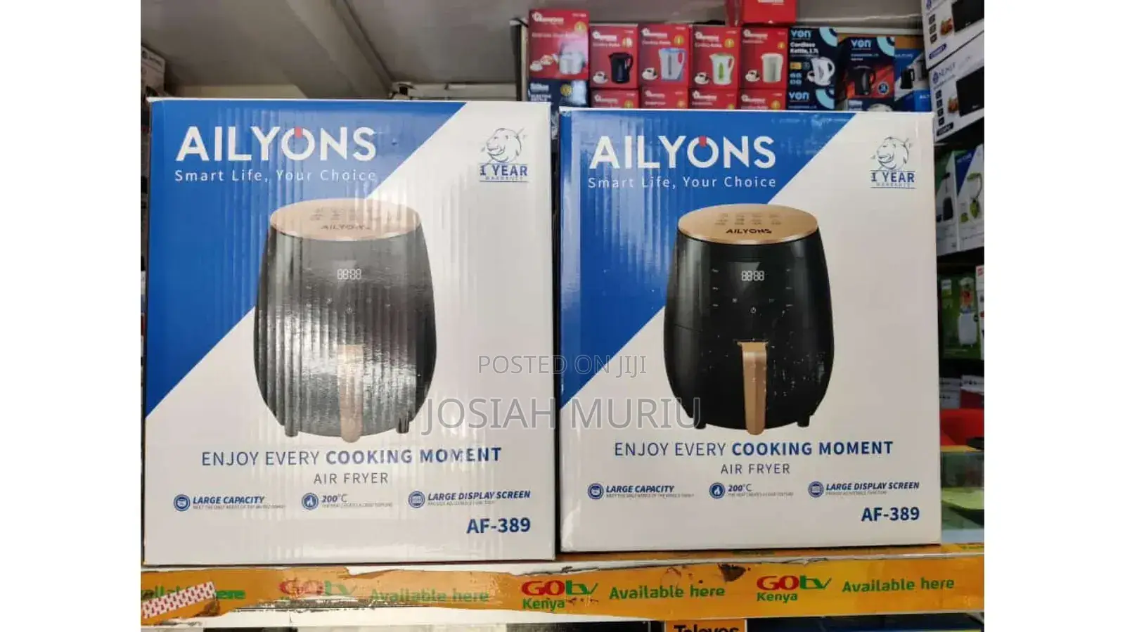 Ailyons Af-389, 5l Air Fryer