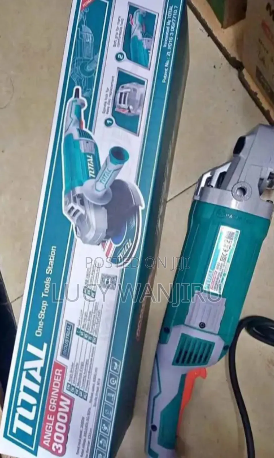 3000w Angle Grinder/ 9 Inch Total