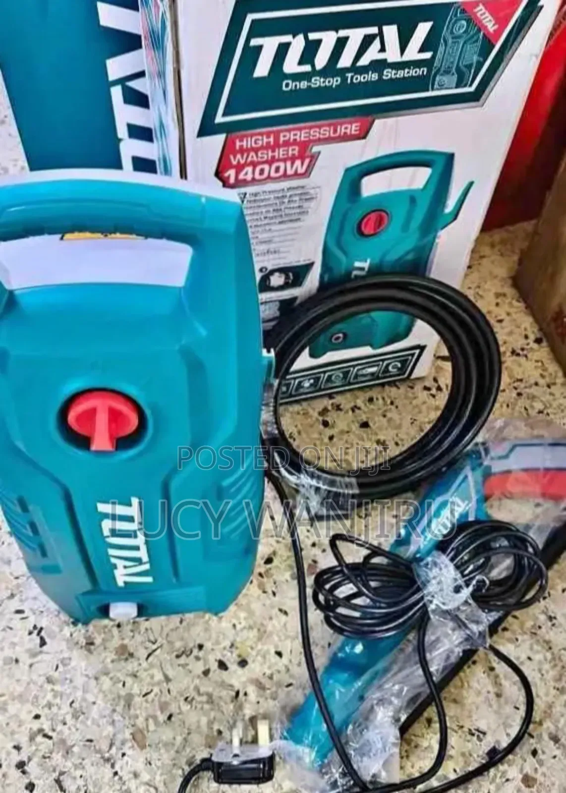 1600w Total Pressure Washer